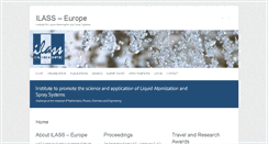 Desktop Screenshot of ilasseurope.org